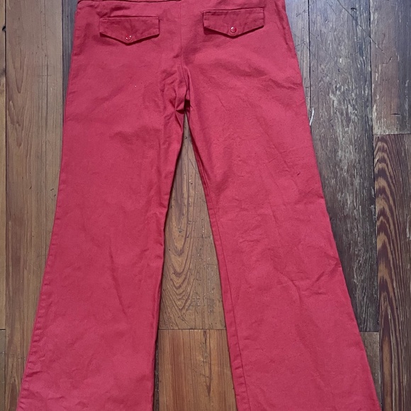 Retro low waisted sailor-front pants - Picture 2 of 2